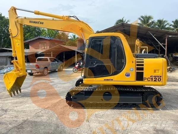 Komatsu PC 120 Kāpurķēžu ekskavatori