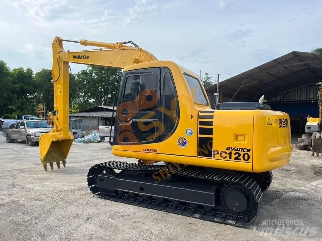 Komatsu PC 120 Kāpurķēžu ekskavatori