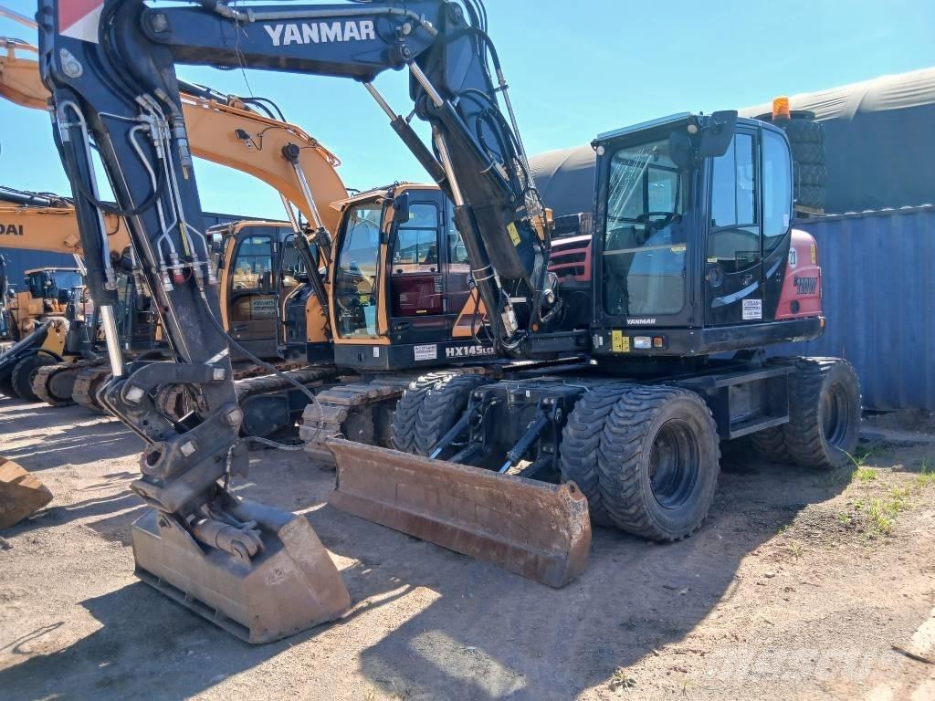 Yanmar B 110 W Ekskavatori uz riteņiem