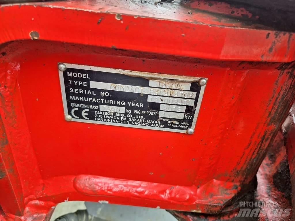Takeuchi TB23R Mini ekskavatori < 7 t