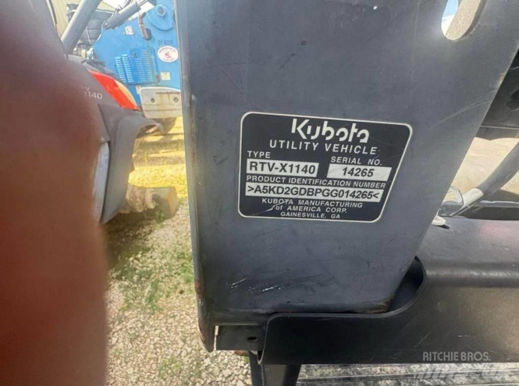 Kubota RTV-X 1140 Komunālās mašīnas