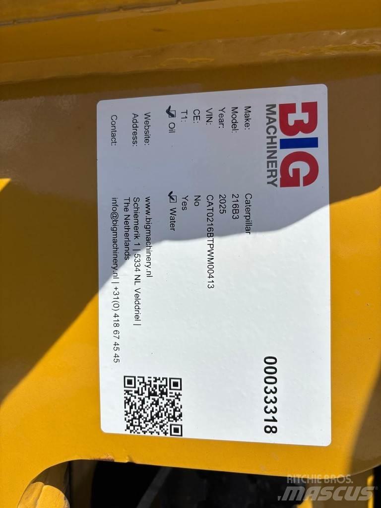 CAT 216B3 Iekrāvēji uz riteņiem