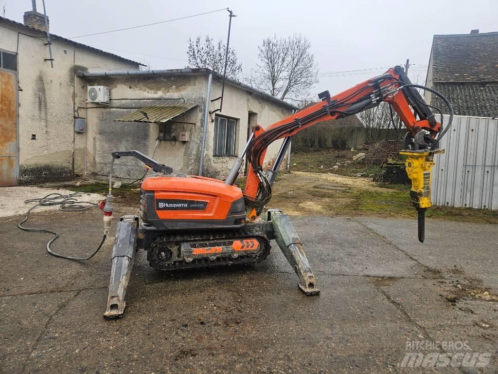 Husqvarna DXR305 Demontāžas ekskavators