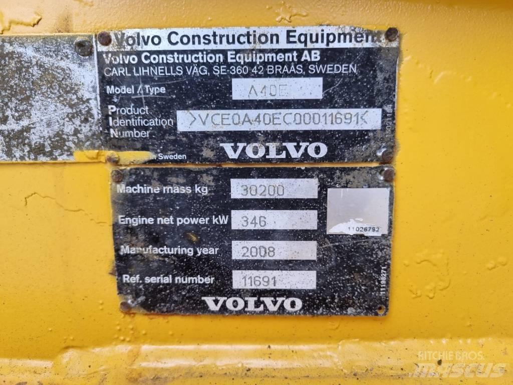 Volvo A 40 E Artikulētie pašizgāzēji