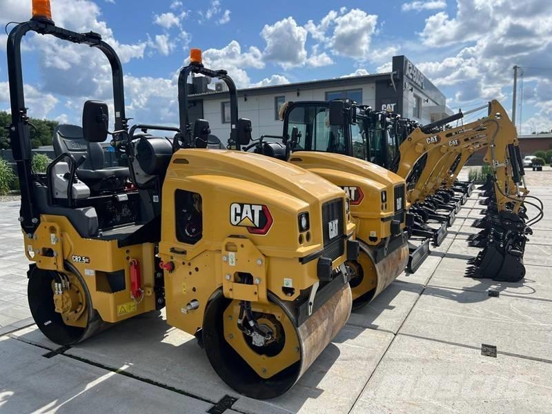 CAT CB 2.5 GC Divvalču grunts veltņi