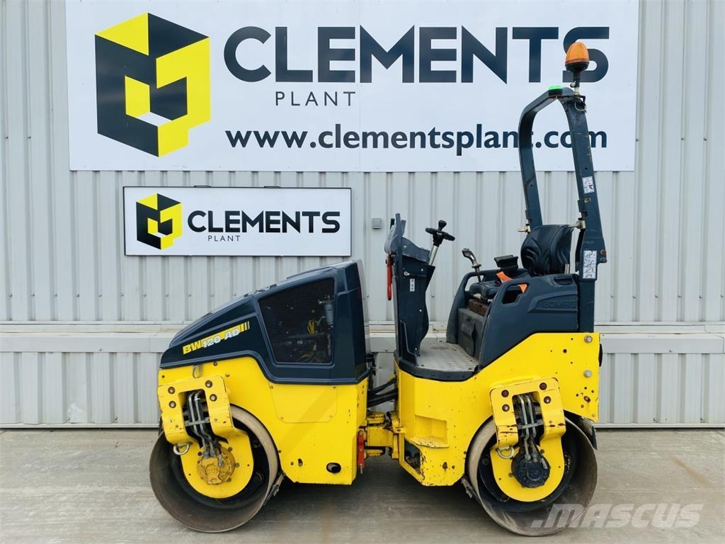 Bomag BW120AD-5 Divvalču grunts veltņi