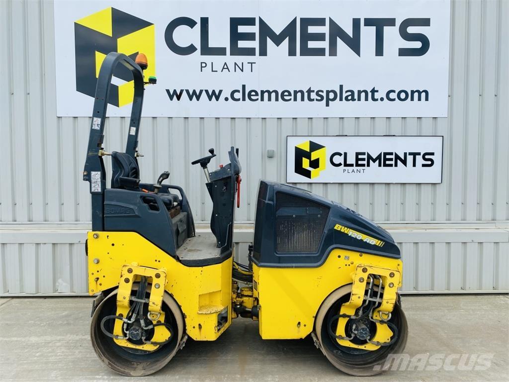 Bomag BW120AD-5 Divvalču grunts veltņi