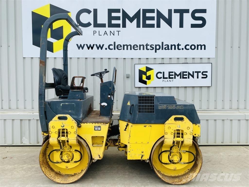 Bomag BW135AD Divvalču grunts veltņi