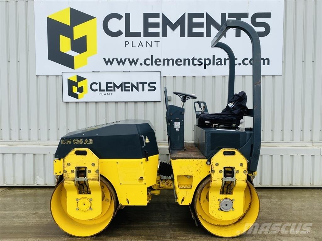Bomag BW135AD Divvalču grunts veltņi
