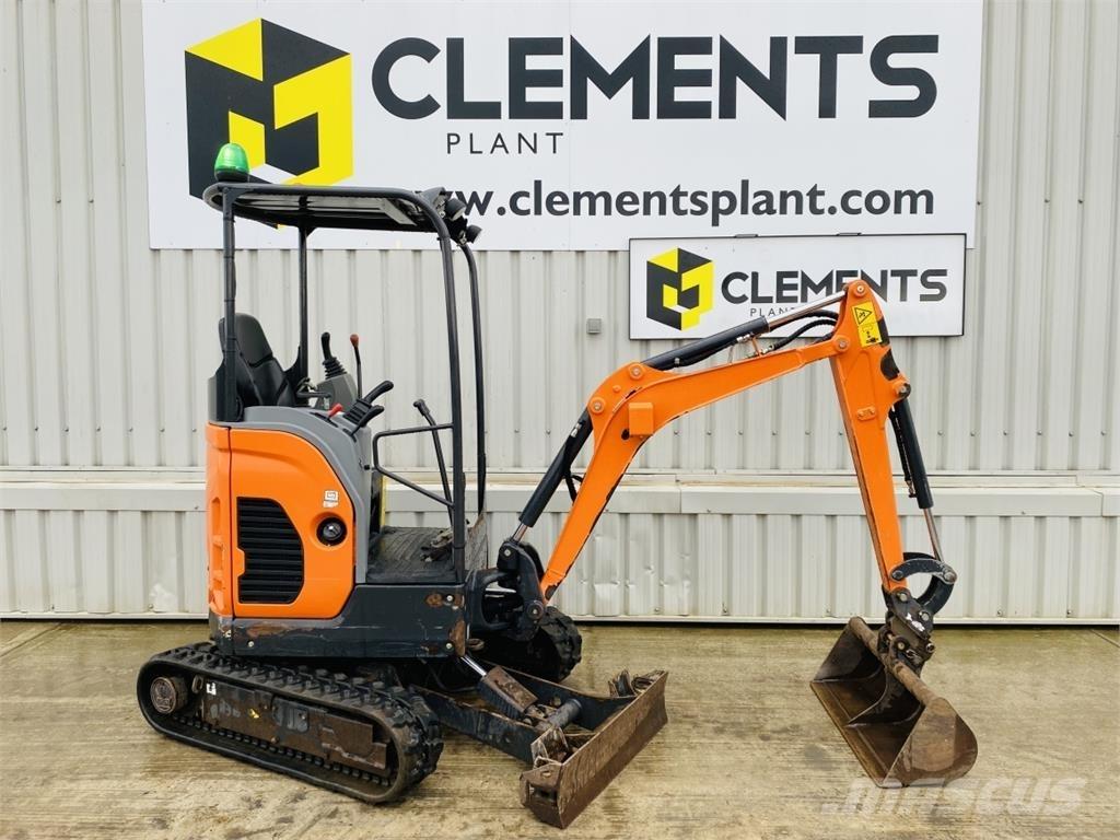 Doosan DX17Z Mini ekskavatori < 7 t