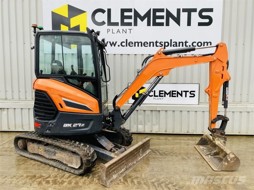 Doosan DX27Z Mini ekskavatori < 7 t