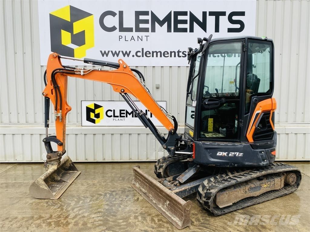 Doosan DX27Z Mini ekskavatori < 7 t