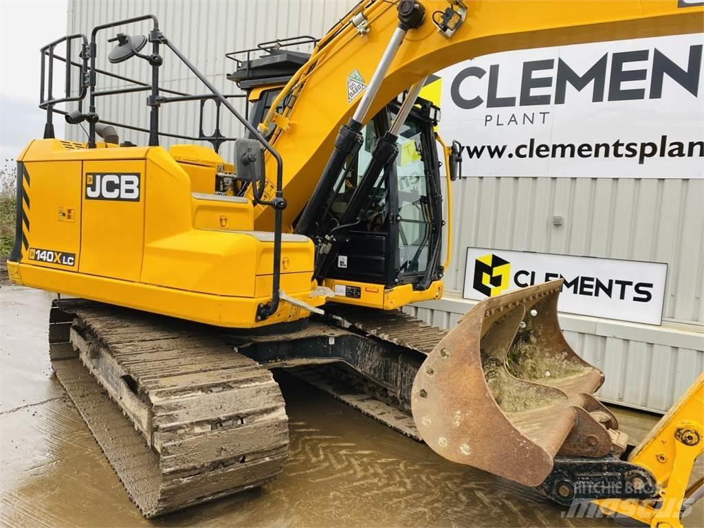 JCB 140XLC Kāpurķēžu ekskavatori