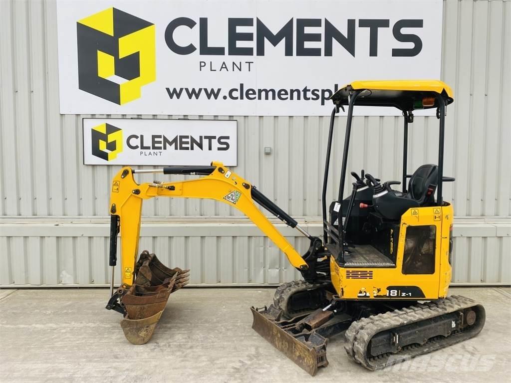 JCB 18Z-1 Mini ekskavatori < 7 t