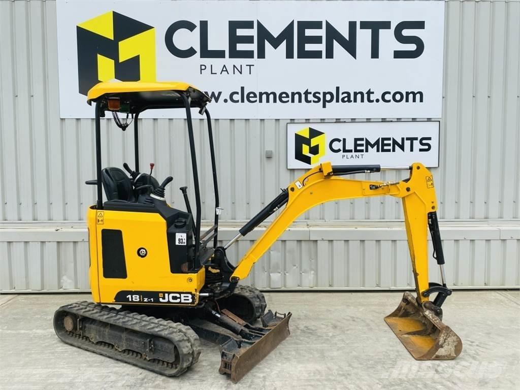 JCB 18Z-1 Mini ekskavatori < 7 t