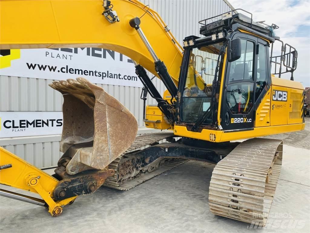 JCB 220X L Kāpurķēžu ekskavatori