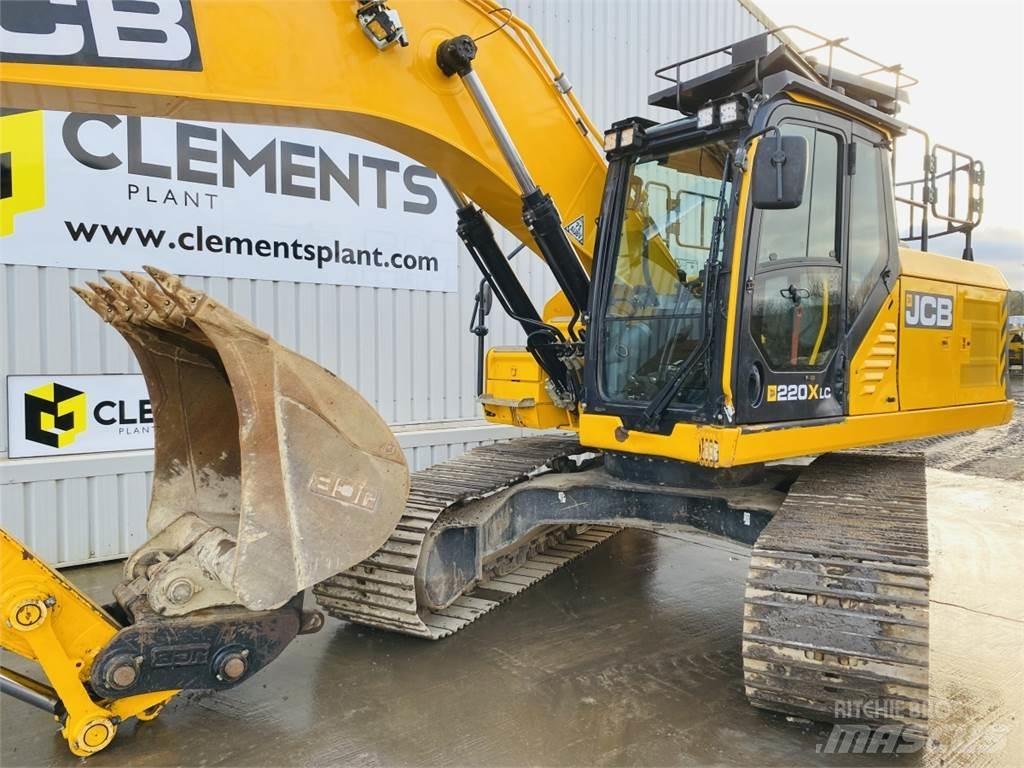 JCB 220XLC Kāpurķēžu ekskavatori