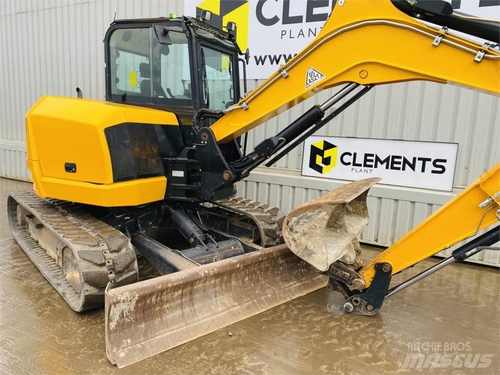 JCB 85Z-1 Vidēja lieluma ekskavatori 7 t - 12 t