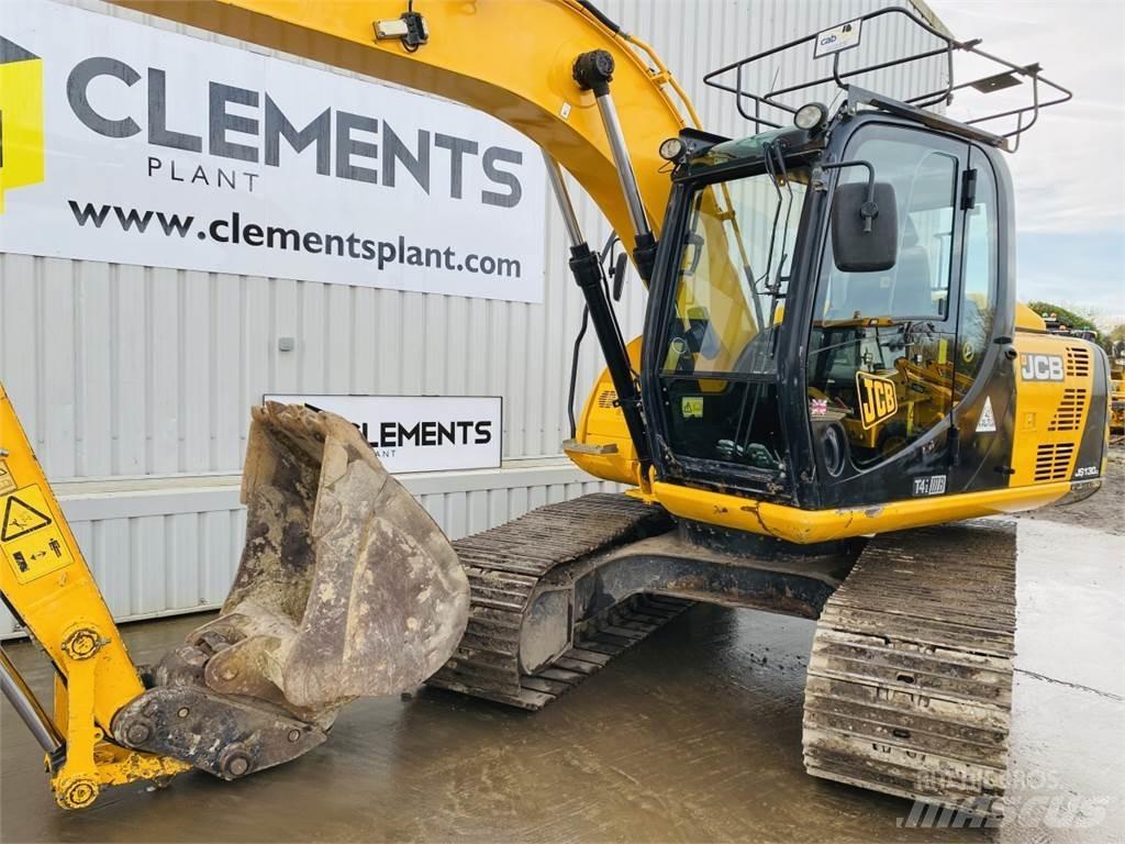 JCB JS130LC Kāpurķēžu ekskavatori