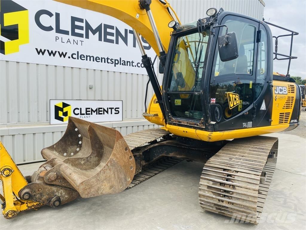 JCB JS130LC Kāpurķēžu ekskavatori