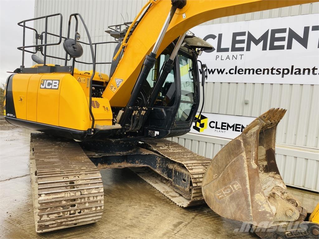 JCB JS131LC+ Kāpurķēžu ekskavatori