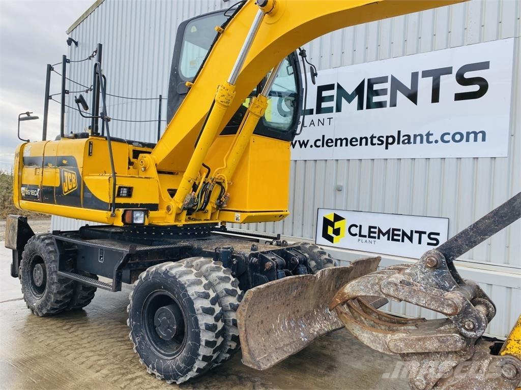 JCB JS160W Kāpurķēžu ekskavatori