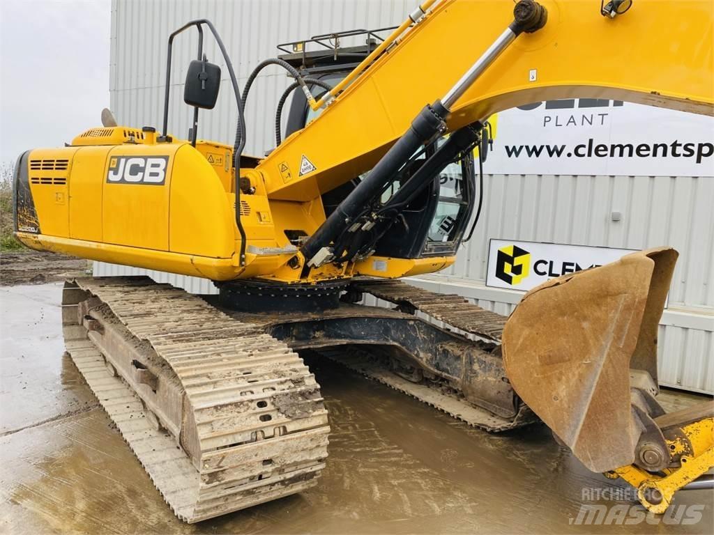 JCB JS220LC Kāpurķēžu ekskavatori