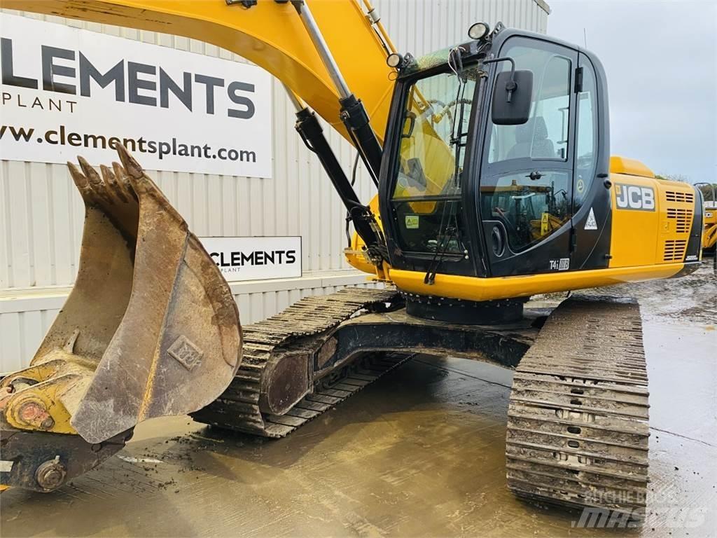 JCB JS220LC Kāpurķēžu ekskavatori