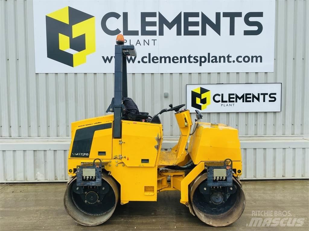 JCB VMT 280 Divvalču grunts veltņi