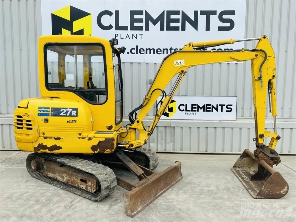 Komatsu PC27R-8 Mini ekskavatori < 7 t
