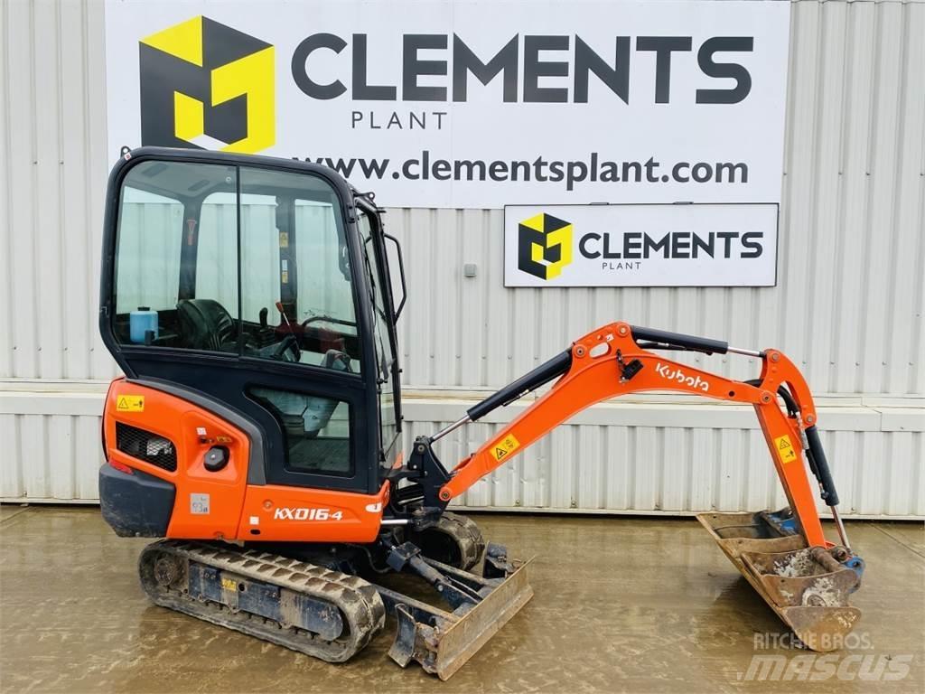 Kubota KX016-4 Mini ekskavatori < 7 t