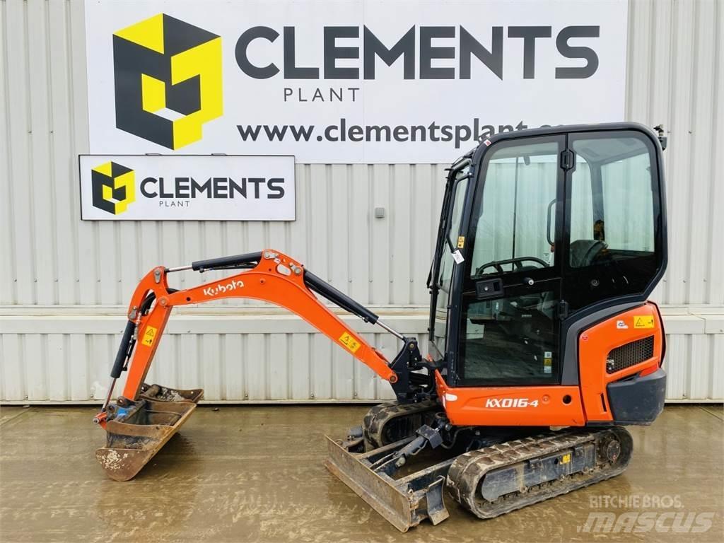 Kubota KX016-4 Mini ekskavatori < 7 t