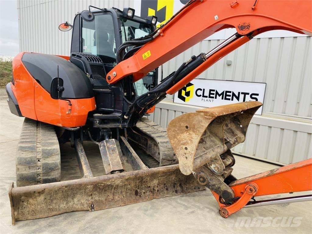 Kubota KX080-4a Vidēja lieluma ekskavatori 7 t - 12 t