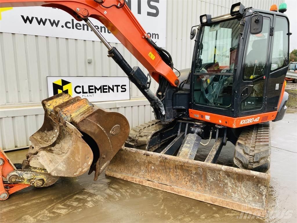 Kubota KX080-4a Vidēja lieluma ekskavatori 7 t - 12 t