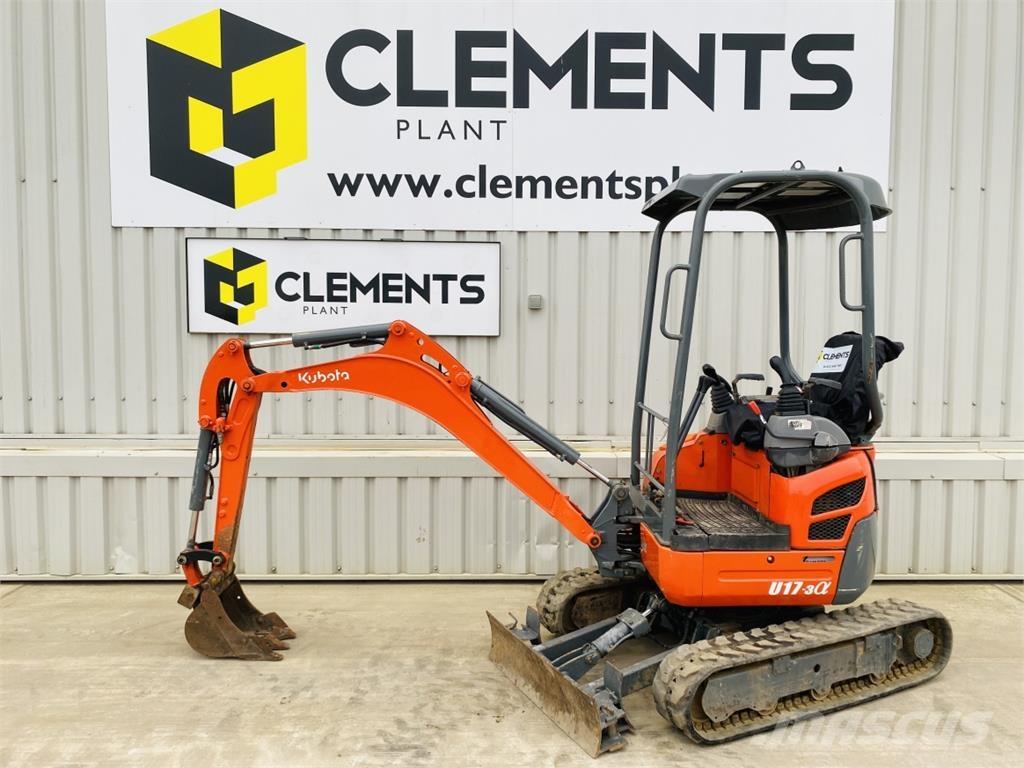 Kubota U17-3a Būvniecība- Citi