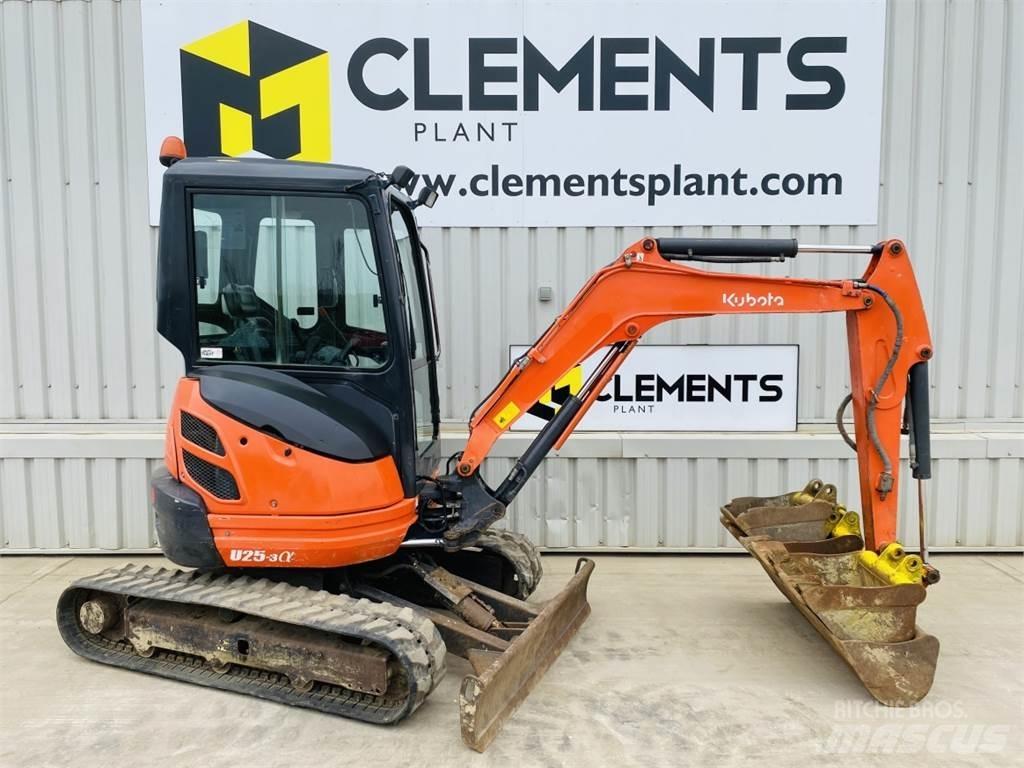 Kubota U25-3EU Mini ekskavatori < 7 t