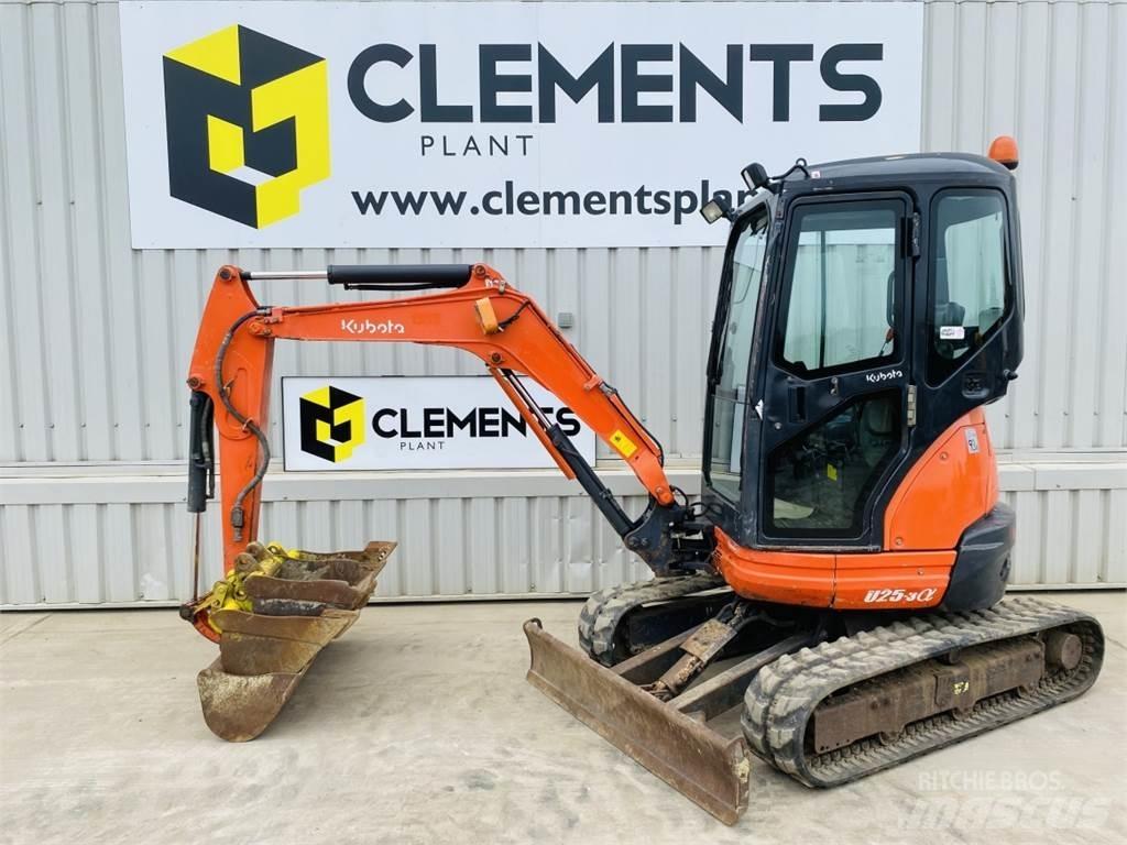 Kubota U25-3EU Mini ekskavatori < 7 t
