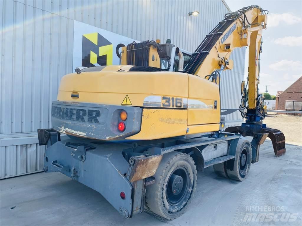 Liebherr 316 Kāpurķēžu ekskavatori