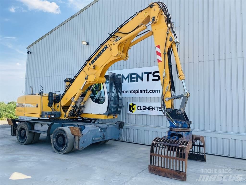 Liebherr 316 Kāpurķēžu ekskavatori