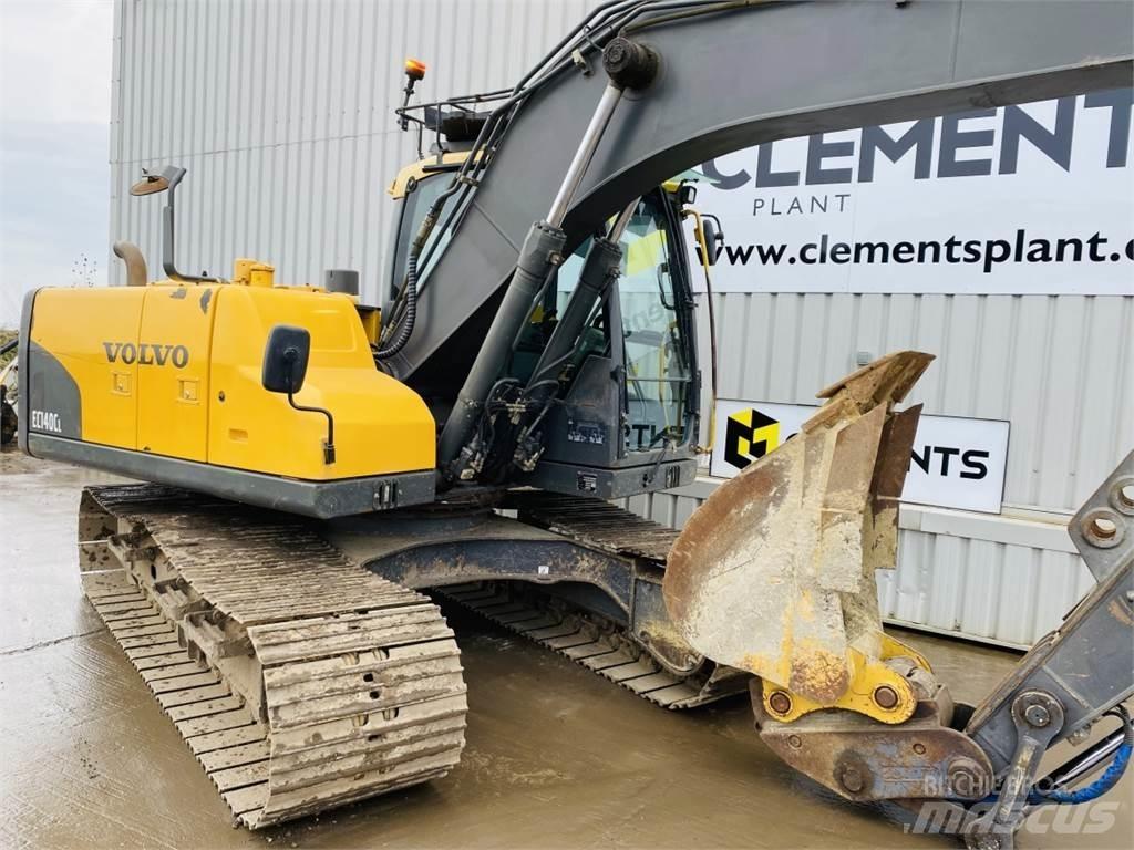 Volvo EC140CL Kāpurķēžu ekskavatori