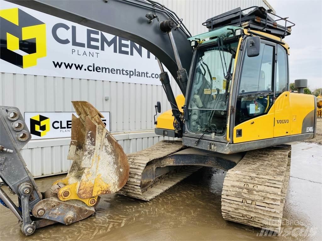 Volvo EC140CL Kāpurķēžu ekskavatori