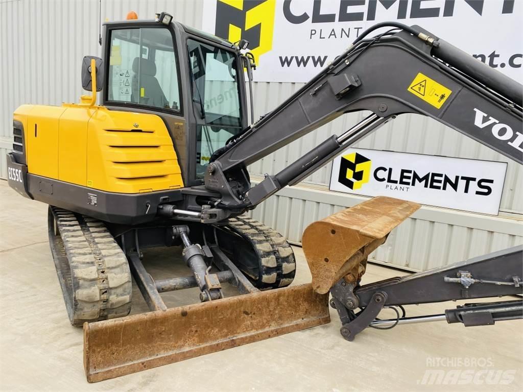 Volvo EC55C Vidēja lieluma ekskavatori 7 t - 12 t