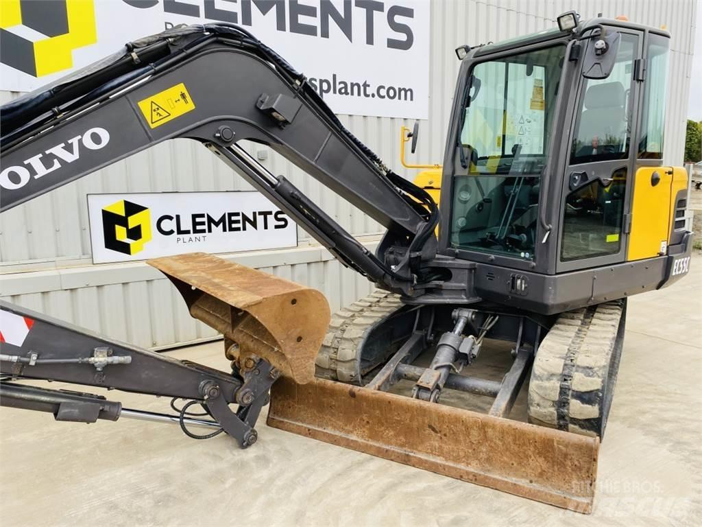 Volvo EC55C Vidēja lieluma ekskavatori 7 t - 12 t