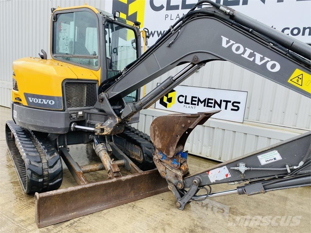Volvo ECR58D Vidēja lieluma ekskavatori 7 t - 12 t