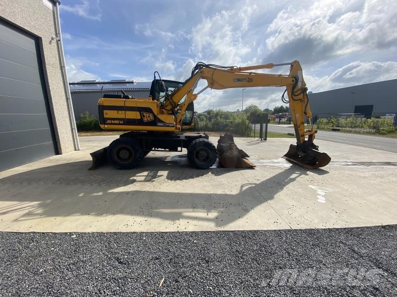JCB JS145W Ekskavatori uz riteņiem