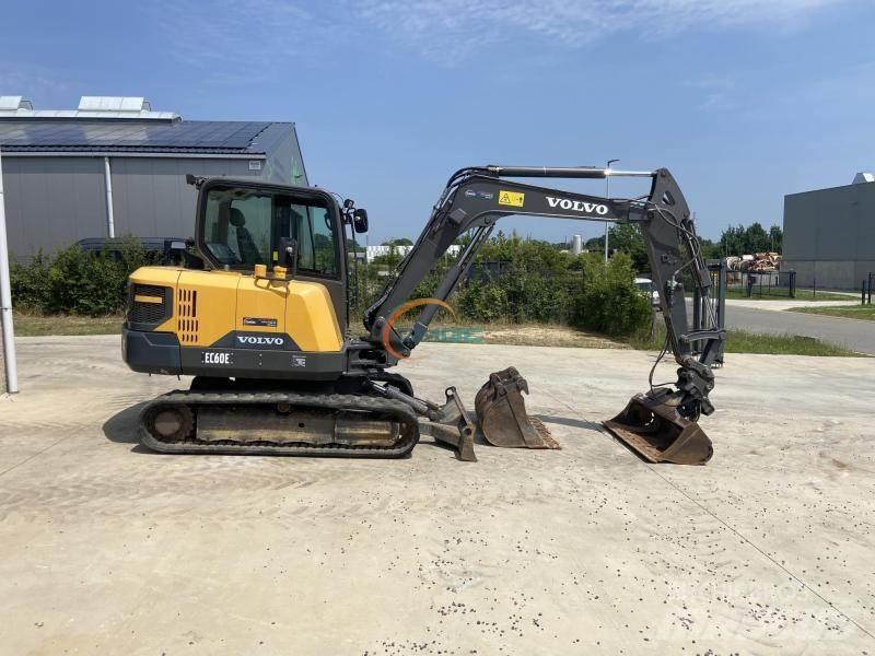 Volvo EC60E Ekskavatori uz riteņiem