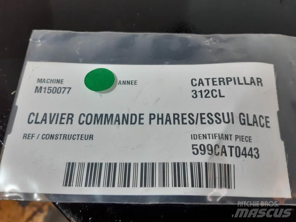 CAT 312CL Kabīnes un interjers