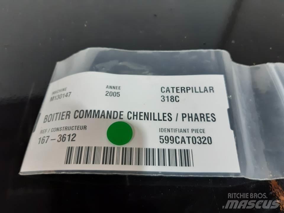CAT 318C Kabīnes un interjers