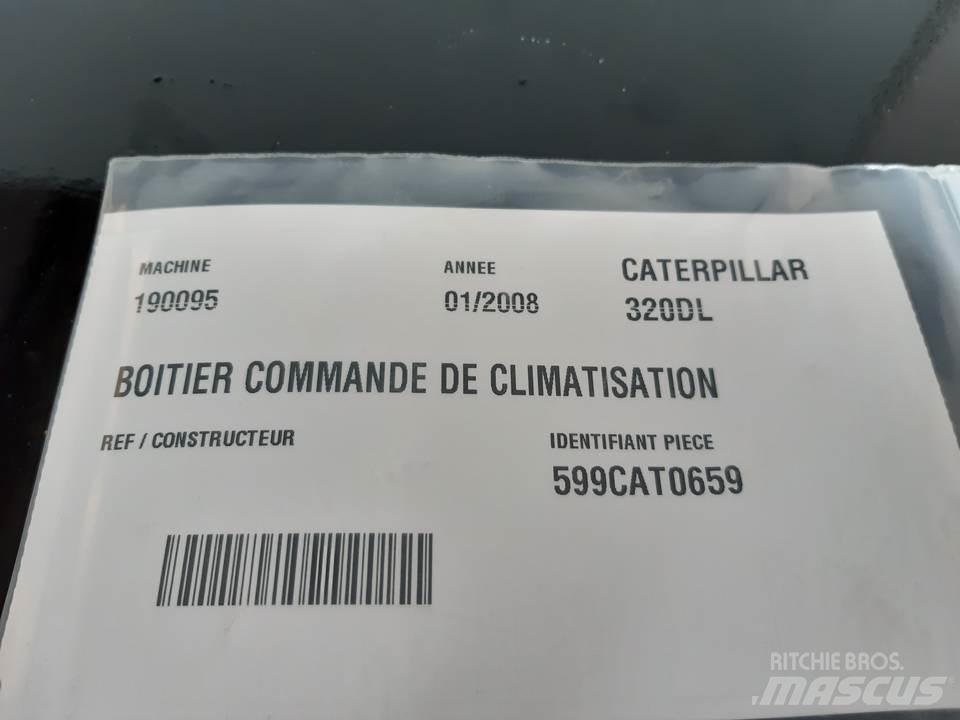 CAT 320DL Kabīnes un interjers
