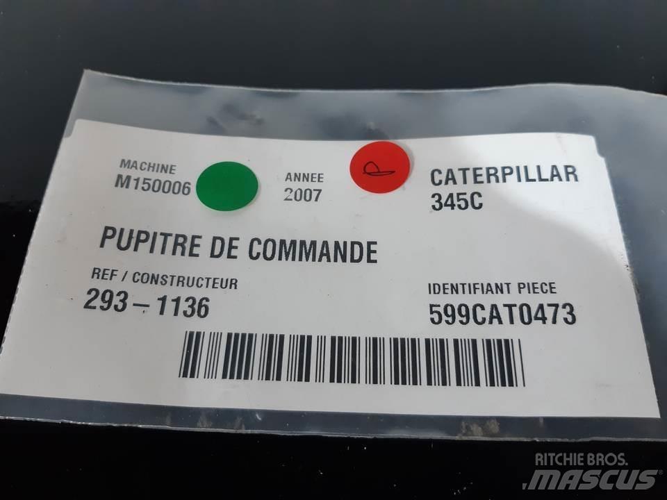 CAT 345C Kabīnes un interjers